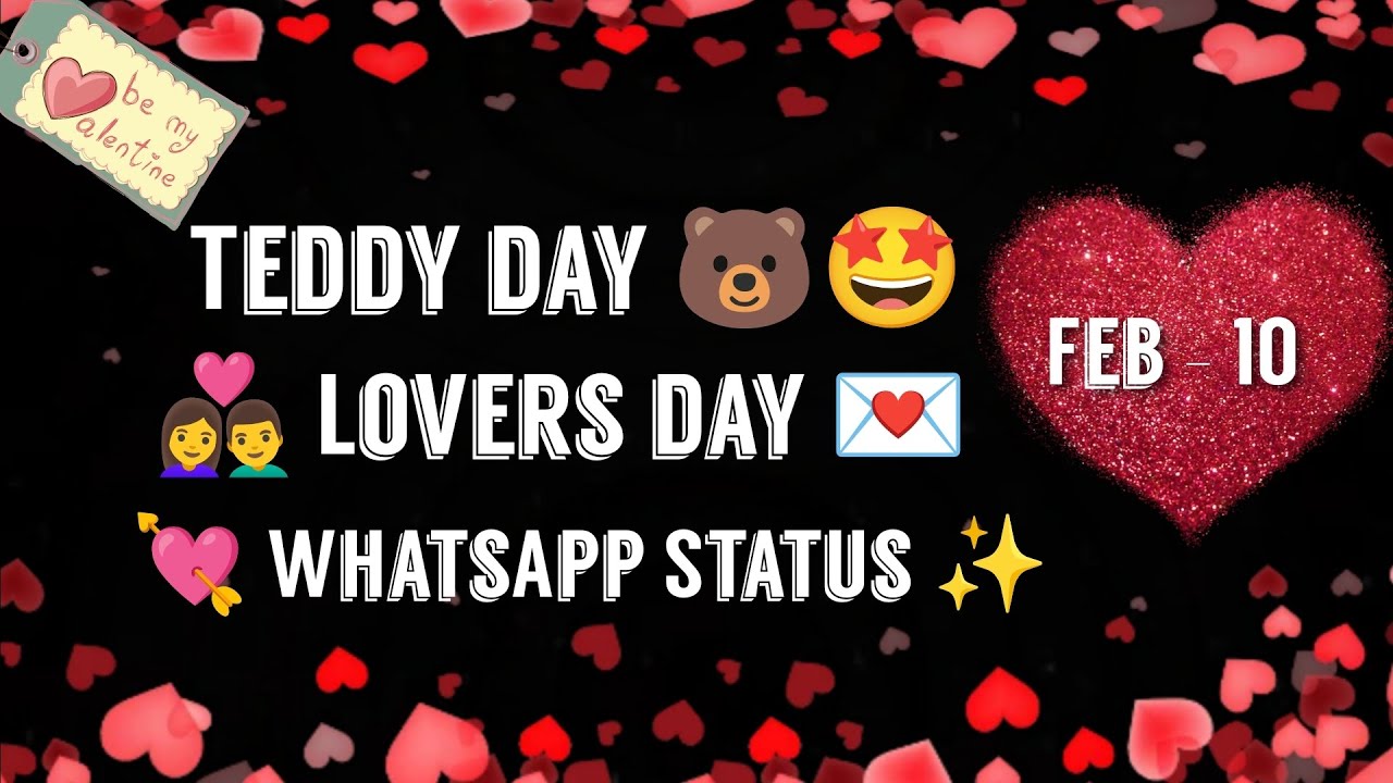 🐻 Teddy Day Special Status 💗 | February 10 | Tamil status | Teddy day 🐻 Valentine's Week 👩‍❤️‍👨