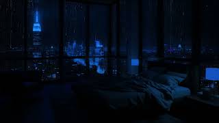 Ultimate Relaxation 😴 Fall Asleep to the Melodic Rain by the Window