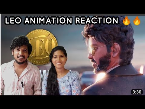 LEO Animation Teaser | REACTION🔥🔥 KERALA  | MADDY MADHAV #reaction
