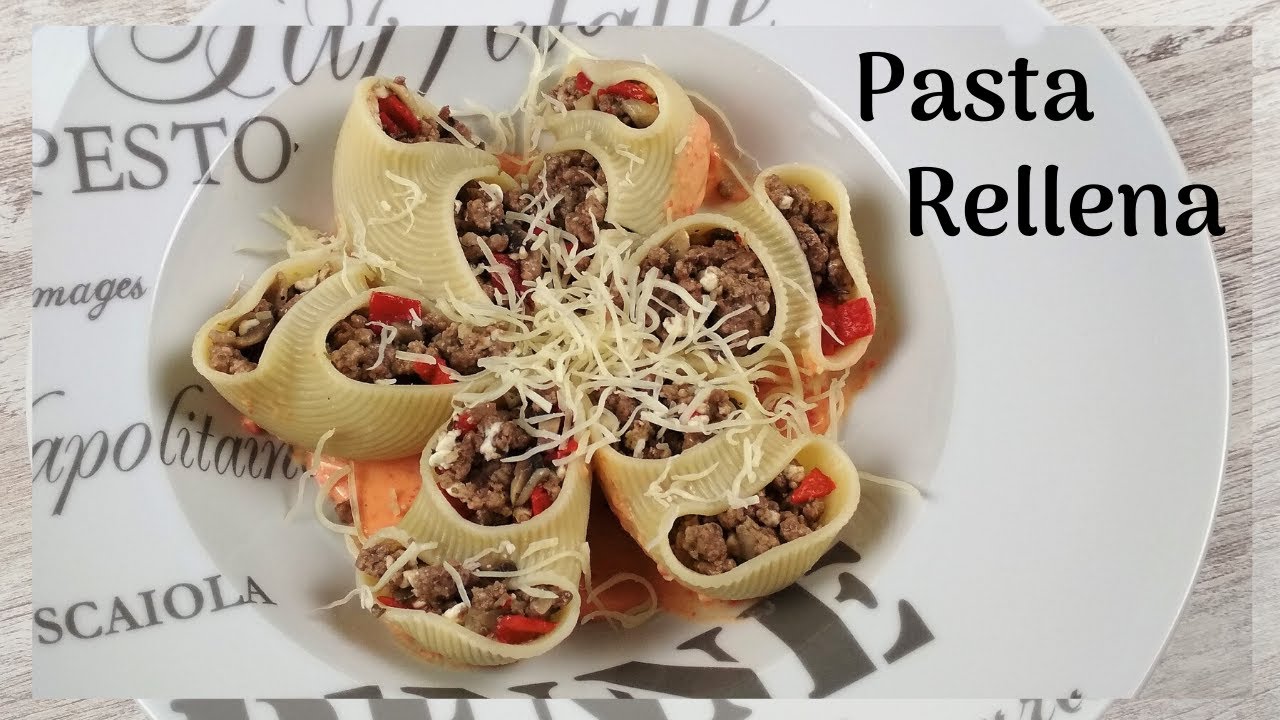 Pasta Rellena, Receta FÁCIL y DELICIOSA!! Ternera, Verduras y Ricota