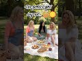 A perfect summer picnic with my favorite girls! 🍓🥂 #picnic #shorts
