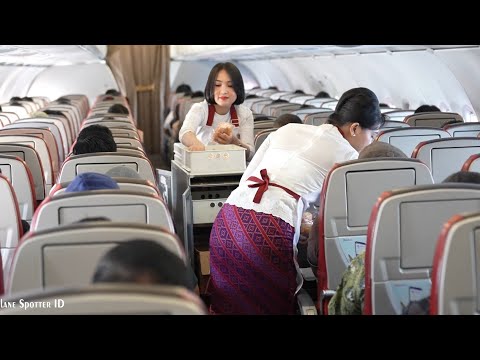 Intip Kesibukan Pramugari Cantik Batik Air dalam Pesawat Rute Penerbangan Surabaya - Halim Jakarta