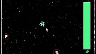 Asteroids game: projectiles and asteroids testing