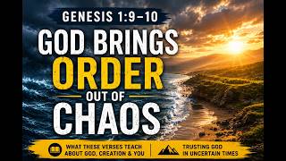 What Really Happened in Genesis 1:9–10? | God Brings Order to Creation