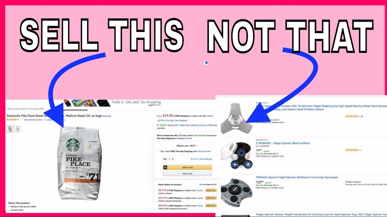 how and what to sell on amazon