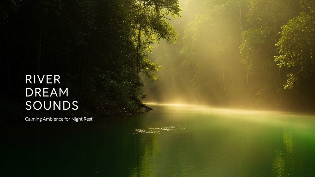 Serene Forest Ambience with Soothing Stream Flow for Study Meditation Inner Peace and Stress Relief