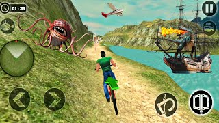 Uphill Offroad Bicycle Rider #5 - Extreme Bicycle Riding in Hills Cycle Games - Android Gameplay screenshot 4