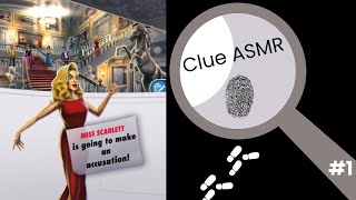 ASMR- CLUE Gameplay #1 (Soft-Spoken, Rambling, Explaining Rules, Screen Tapping, Mouth Sounds) screenshot 4