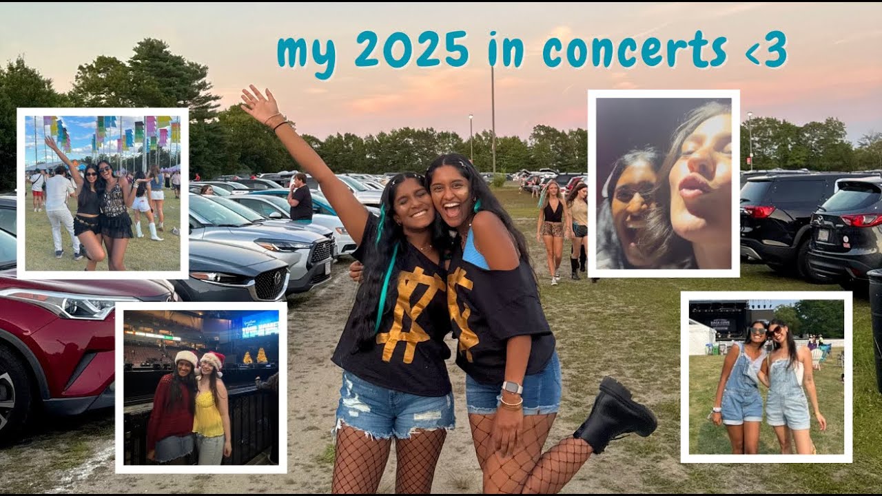 my 2025 in concerts!!