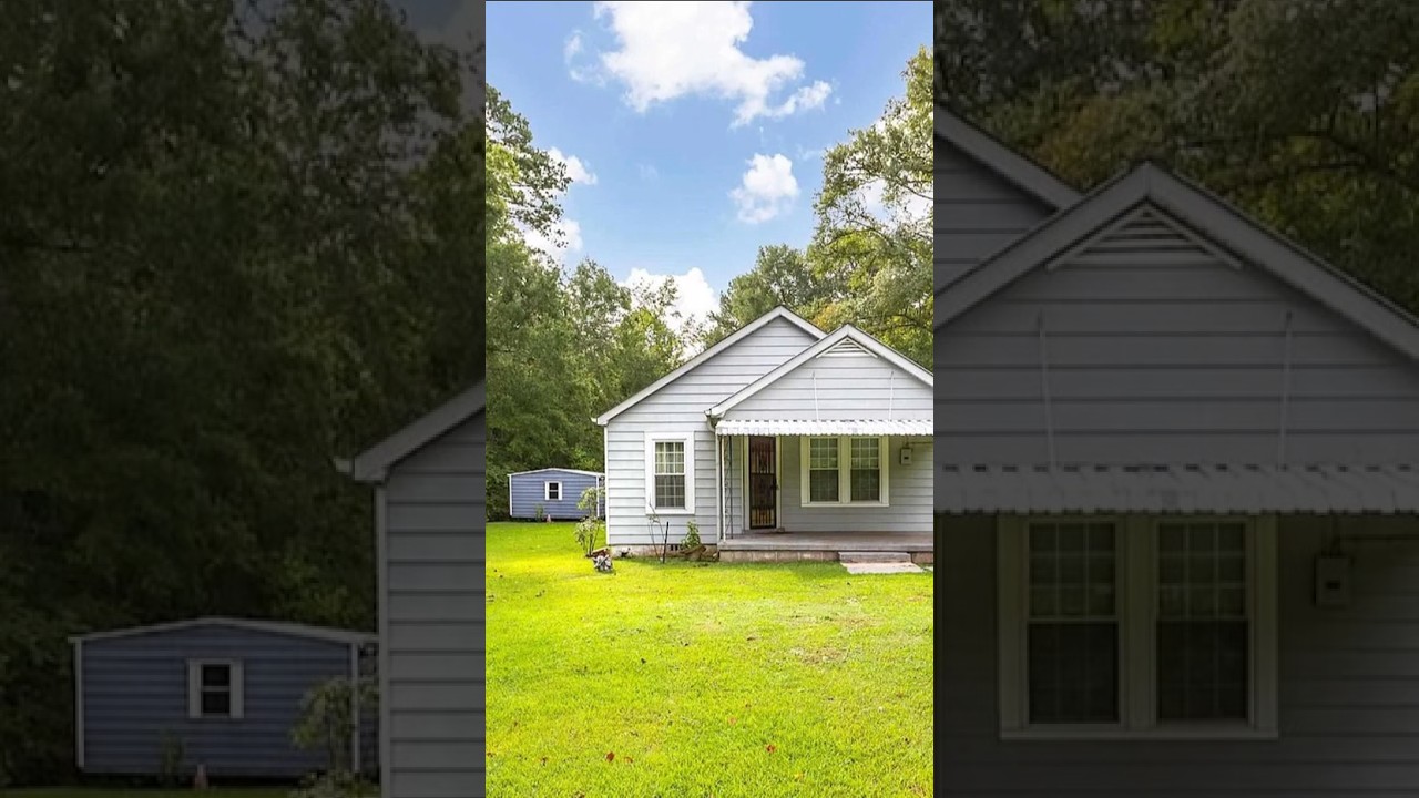 Unbeatable Deal: $99K 2-Bed Home with Workshop in Anniston, AL!