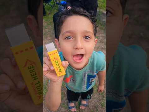 ياسر عمل مقلب ببابي تكهرب بالعلكة شوفو ردة فعلو ياحرام