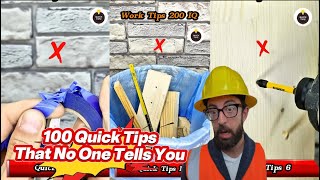 100 Quick Tips That No One Tells You #quicktips #tipsandtricks #smarttips #knowledge 