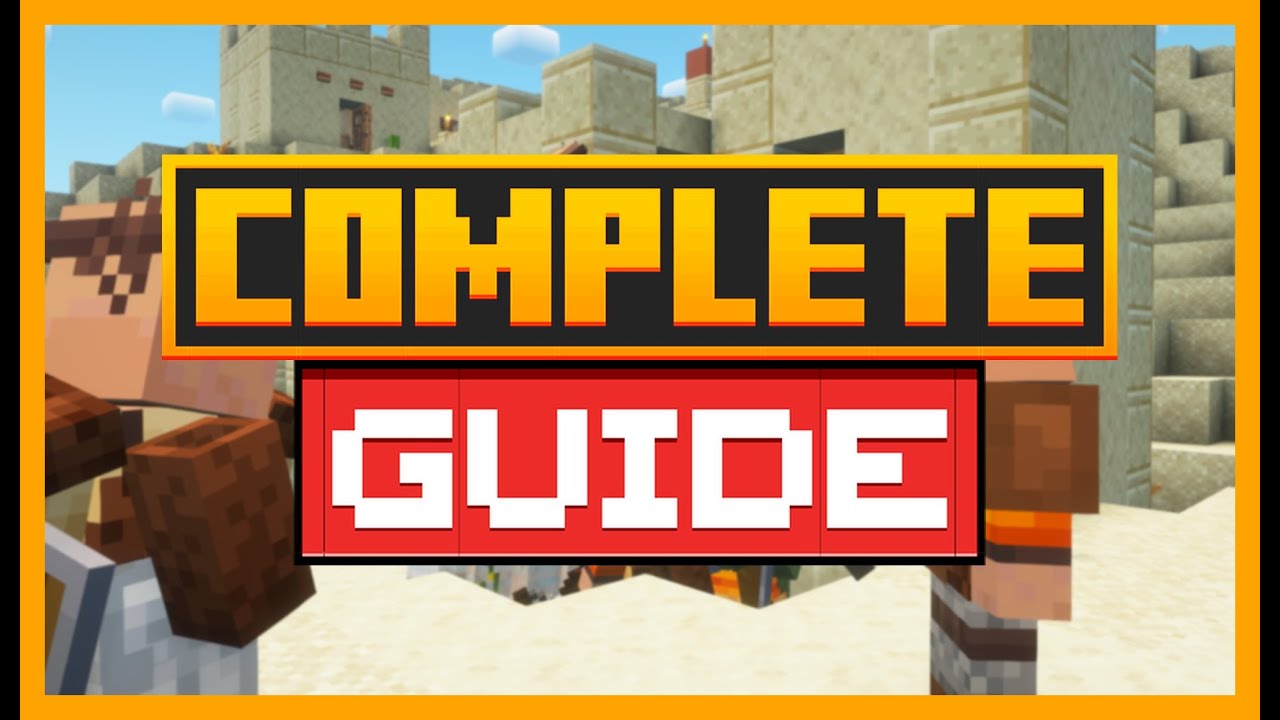 COMPLETE GUIDE to the GUARD VILLAGERS MOD for MINECRAFT (General Guide)