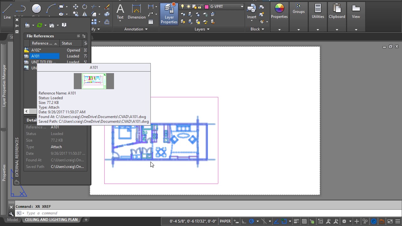 72 Drawing Creation, Xref Background, and Sheet Layout YouTube