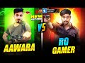 Aawara vs angry youtuber  break 43 winning streak  rg gamer     free fire max