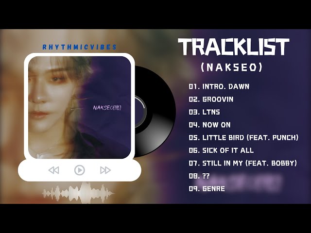 [Full Album Playlist] DK (김동혁)  - NAKSEO[戀] [1st Solo Album] class=