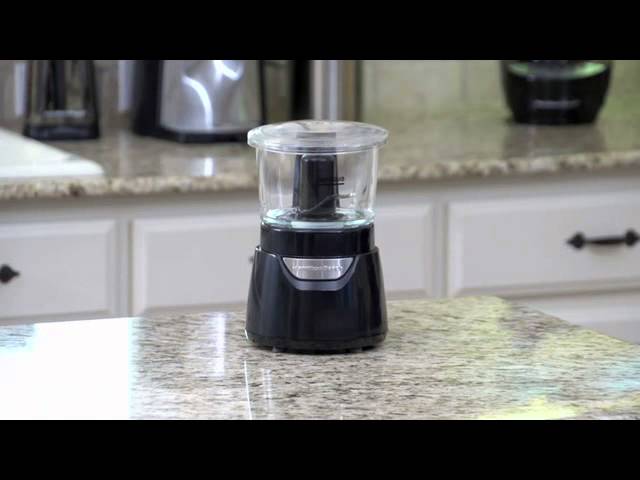 Hamilton Beach 3 Cup FreshChop Mini Food Chopper, Black, 72603 