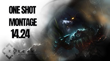 14.24 RENGAR ONE SHOT MONTAGE (OLD TİAMAT EFFECT OLD RENGAR MOD) 2024