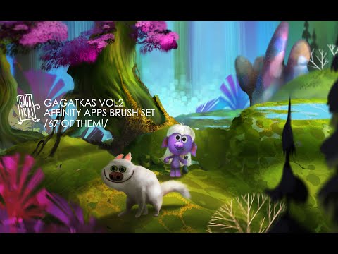 GAGATKAS VOL2 - AFFINITY BRUSH SET, a Brush Add-On by gagatka (Thumbnail 5 of 5)