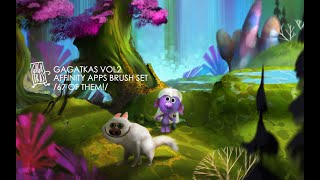 GAGATKA VOL2 AFFINITY BRUSH SET