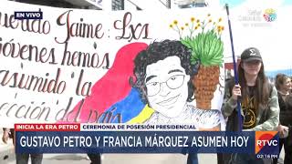 SM Felipe VI asiste a la toma de posesión de Gustavo Petro como presidente de Colombia