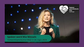 Spoken Word Mia Wessels - Netwerkbijeenkomst MGZ in de regio
