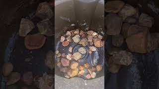 Rock hounding in Hughes County Oklahoma