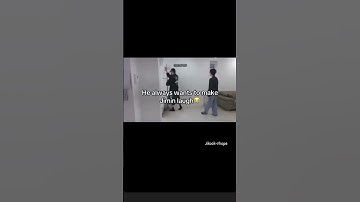 Jungkook always wants to make Jimin laugh 😂 #jikook #jikookisreal #jimin#jungkook #jikookvhope
