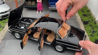 1:18 Jaguar/Daimler XJ6 (XJ40), Ebony black  Almost Real [Unboxing]