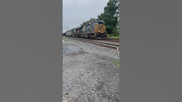 Heavy CSX Trash Train!