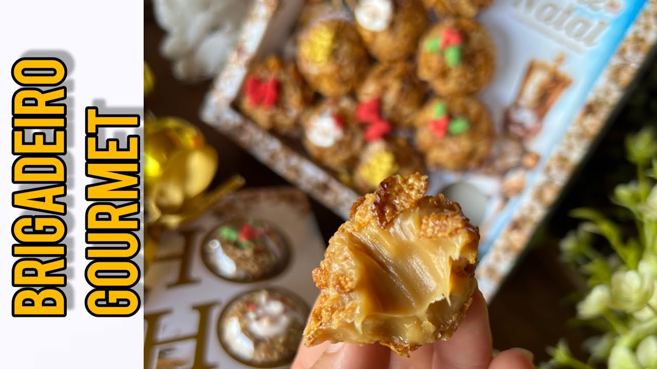 BRIGADEIRO COM SUCRILHOS CARAMELIZADO 😋