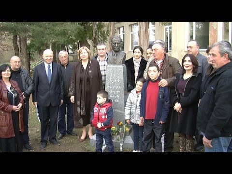 ორპირის სკოლაში სეით ჯინჯიხაძის ბიუსტი დაიდგა