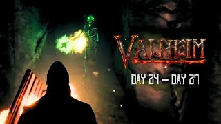 Valheim Days 24 - 27: Slaughtering an Entire Skeleton Generation for an Oven?