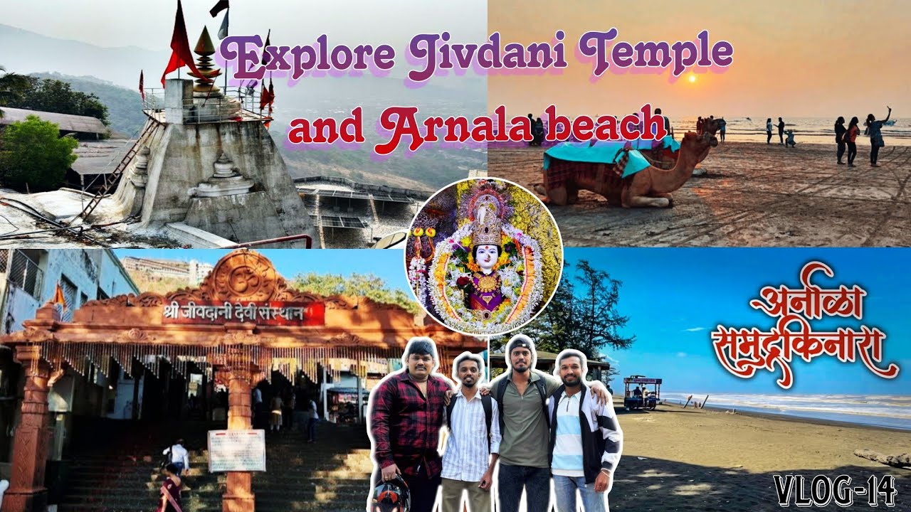 Explore Virar Jivdani Temple & Arnala Beach Vlog | Hidden Places in Mumbai 2025 