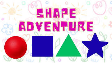 Shapes for Kids | Circle, Square, Triangle & More! 🎈 Preschool Learning Video