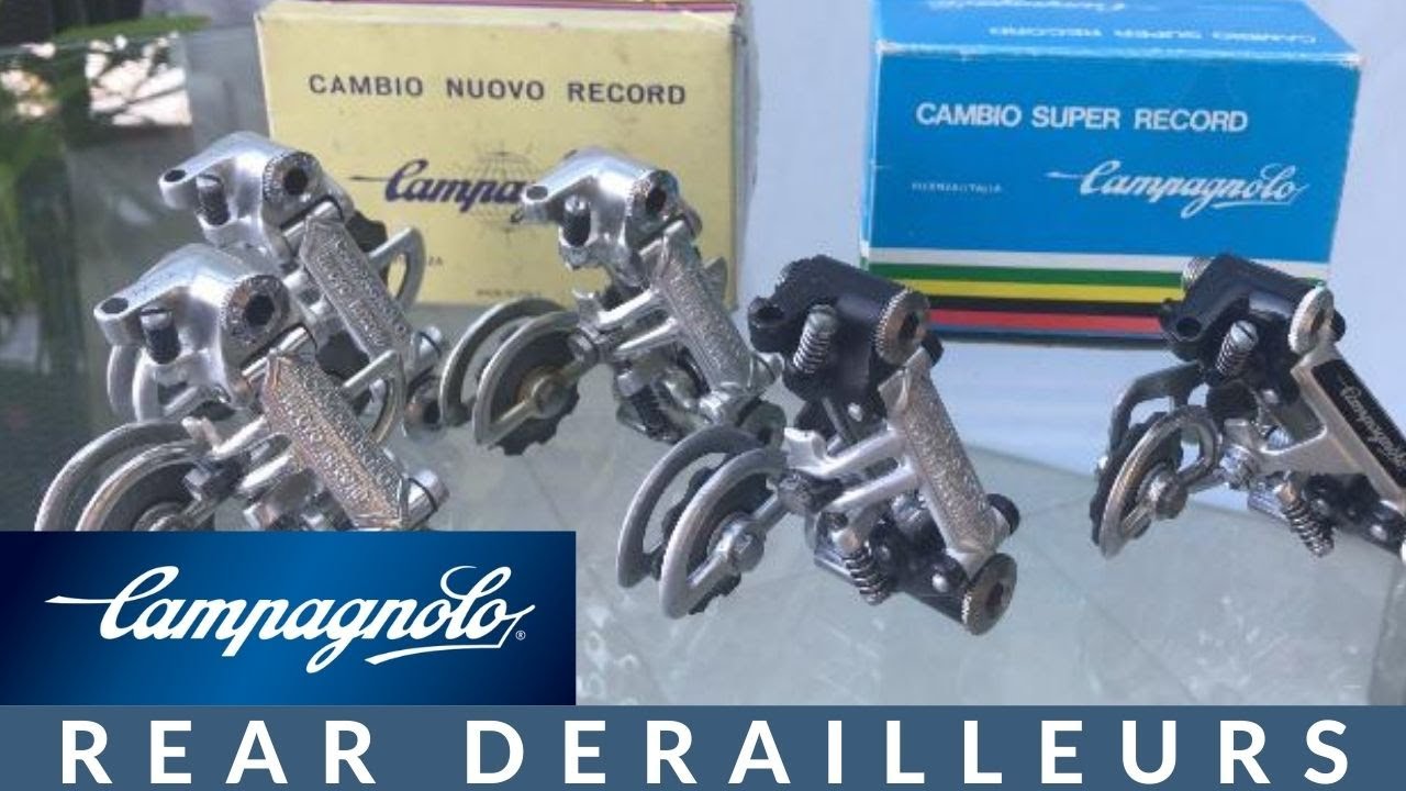 CAMPAGNOLO REAR DERAILLEUR SHOWCASE