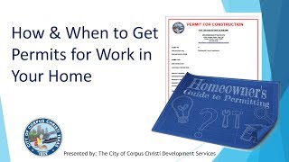How & When to Get a Permit for Work in Your Home