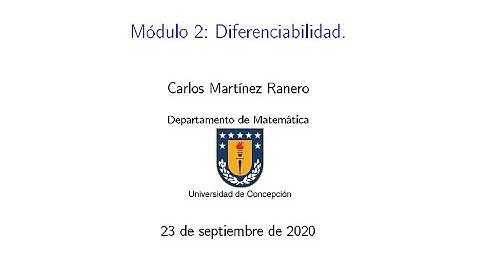 Diferenciabilidad en varias variables.