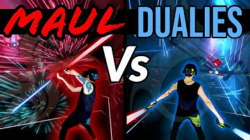 Darth Maul vs Dualies - Battle of the D