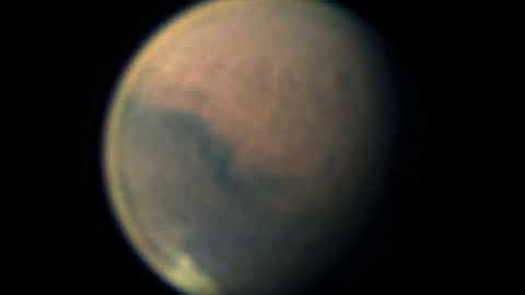 Mars 4 hour time-lapse