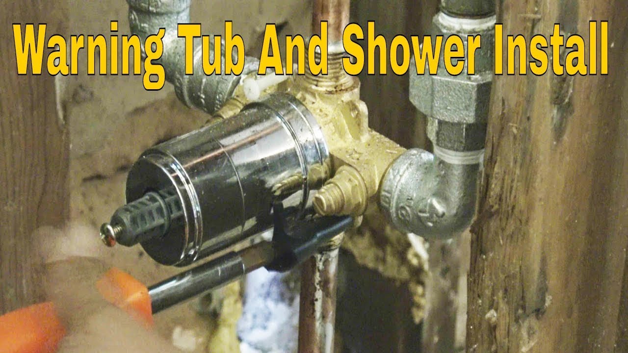 WARING Tub and shower Install
