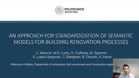 BIM4EEB publication - "An approach for standardization of semantic models for building renovation"