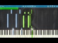 [Synthesia] Hideaki Tokunaga - Rainy Blue (レイニーブルー) (Piano) / Onew