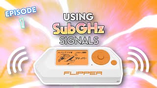 Using SUBGHZ with the FLIPPER ZERO?? || SubGHz Ep 1