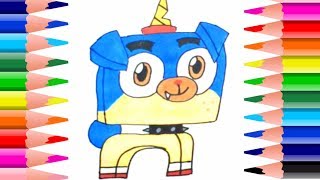 New Lego Unikitty How To Draw Puppycorn
