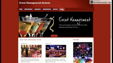 Event Management System | PHP and MySQL Project Source Code | PHP MySQL CRUD Project