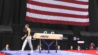 Eddie Penev - Pommel Horse - 2014 P&G Championships - Sr. Men Day 2
