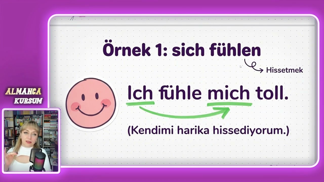 Almanca A2-Ders 11:  Reflexive Verben (Dönüşlü Fiiller)