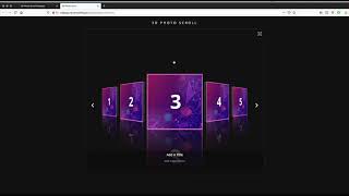 3D Photo Scroll Designer by Raizensoft | Beautiful 3D Javascript photo application screenshot 3