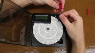 Changing the Pen on a Dickson Chart Recorder